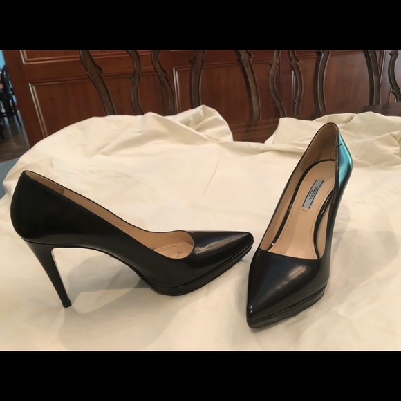 Black Prada Pumps - Picture 1 of 5